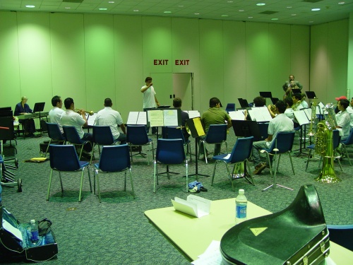 Montemorelos rehearsing - 09 Jul 2005